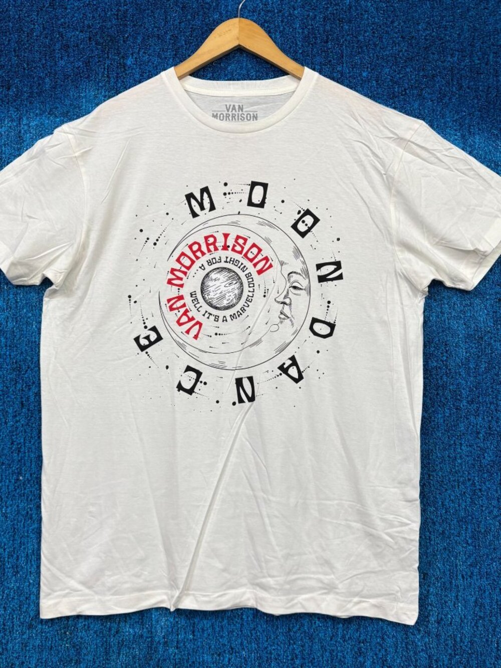 Van Morrison “Moondance Album” Graphic T-Shirt Size XL